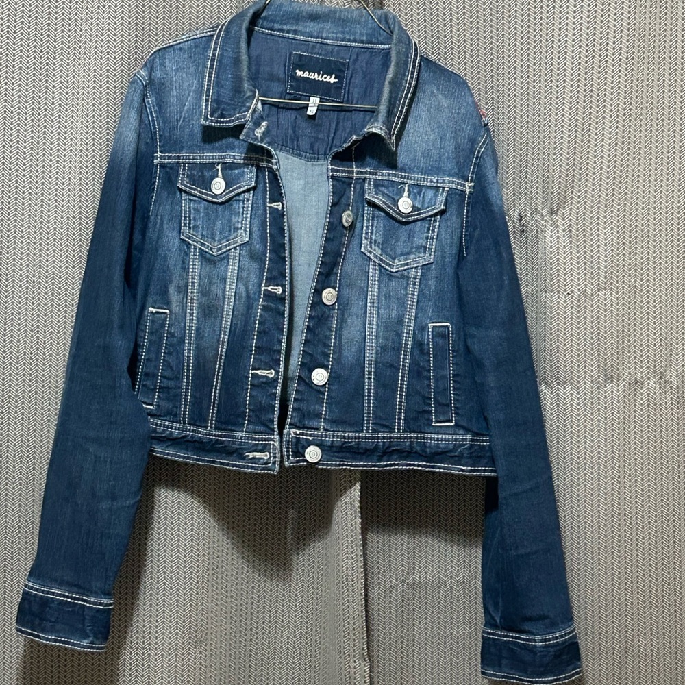 Maurices Classic Blue Denim Jacket